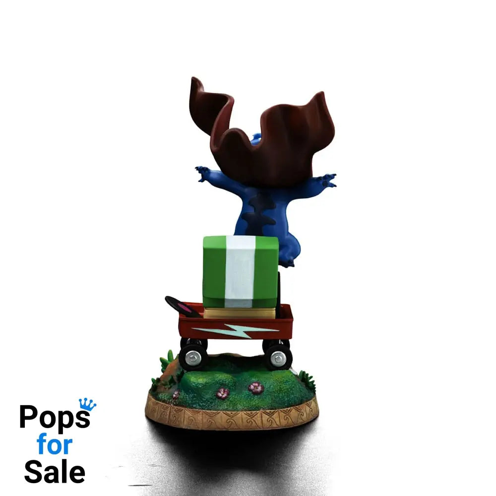 Lilo & Stitch Art Scale Statue 1/10 Stitch Laundry 19 cm