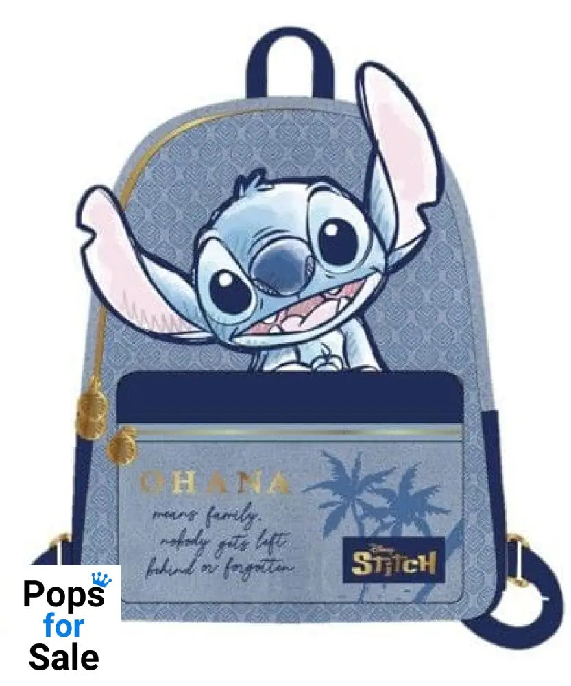 Lilo & Stitch Backpack Stitch 27 cm Blue