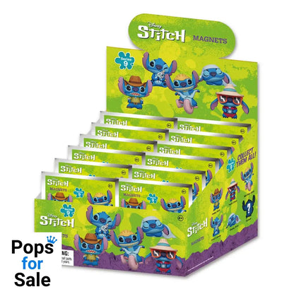 Lilo & Stitch blind pack Series 9 Display (12) Magnets,Blind Boxes
