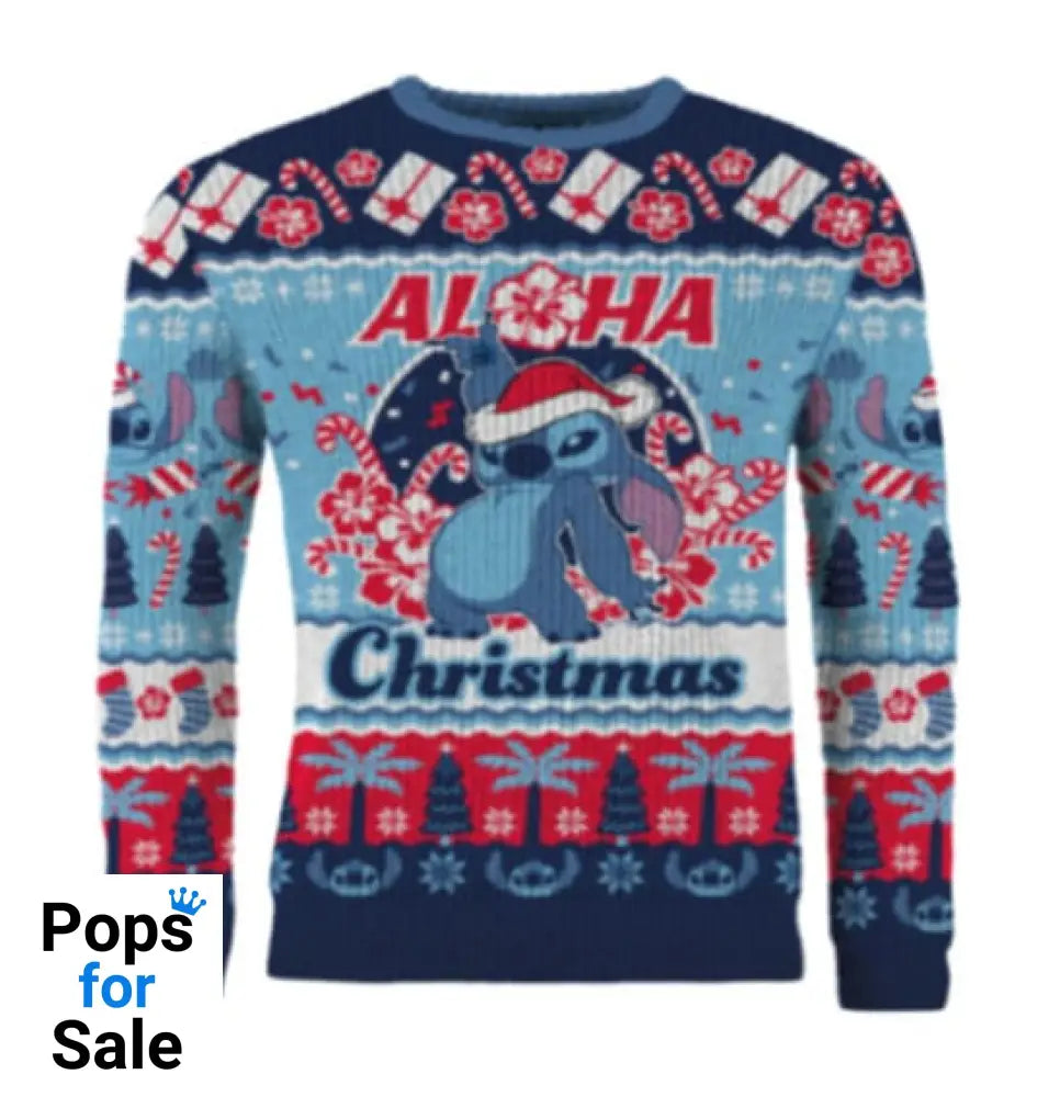 Lilo & Stitch Christmas Sweater Stitch Aloha Christmas Sweaters