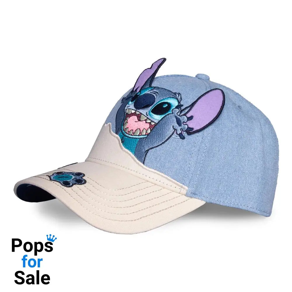 Lilo & Stitch Curved Bill Cap Beach Day Stitch