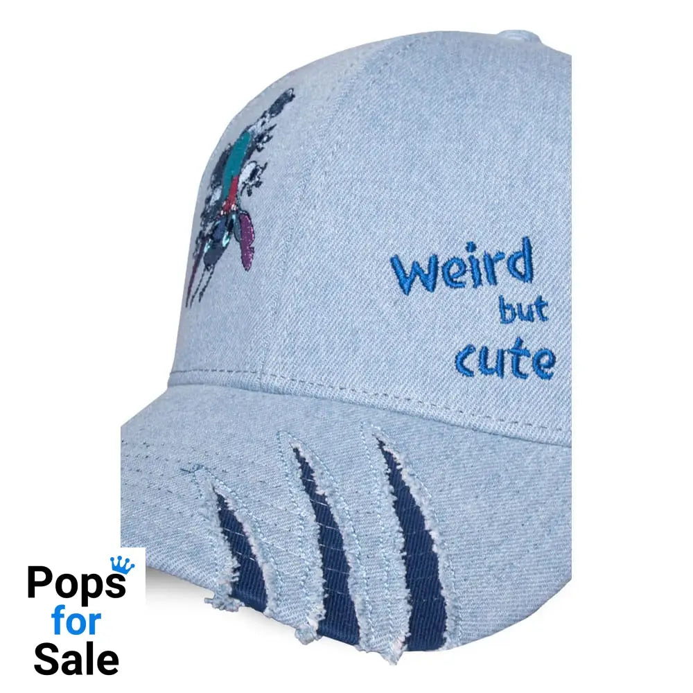 Lilo & Stitch Curved Bill Cap Weird Stitch