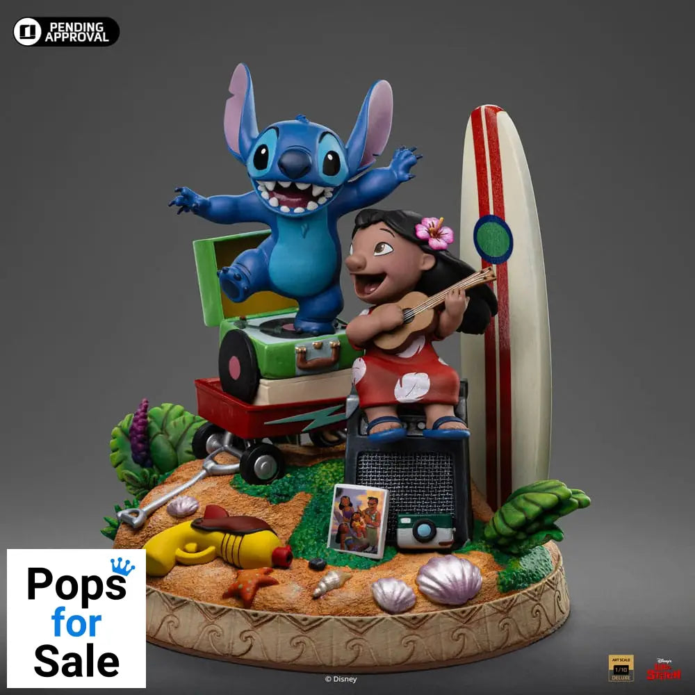 Lilo & Stitch Deluxe Art Scale Statue 1/10 Lilo & Stitch 20 cm