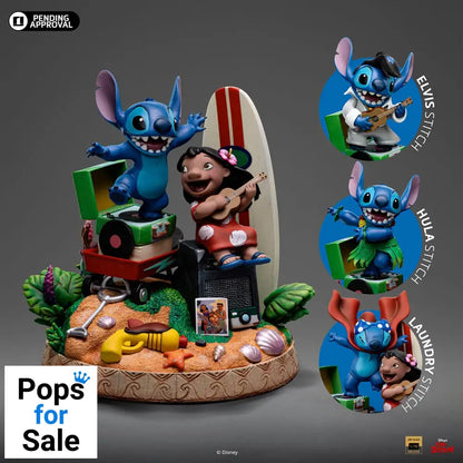 Lilo & Stitch Deluxe Art Scale Statue 1/10 Lilo & Stitch 20 cm