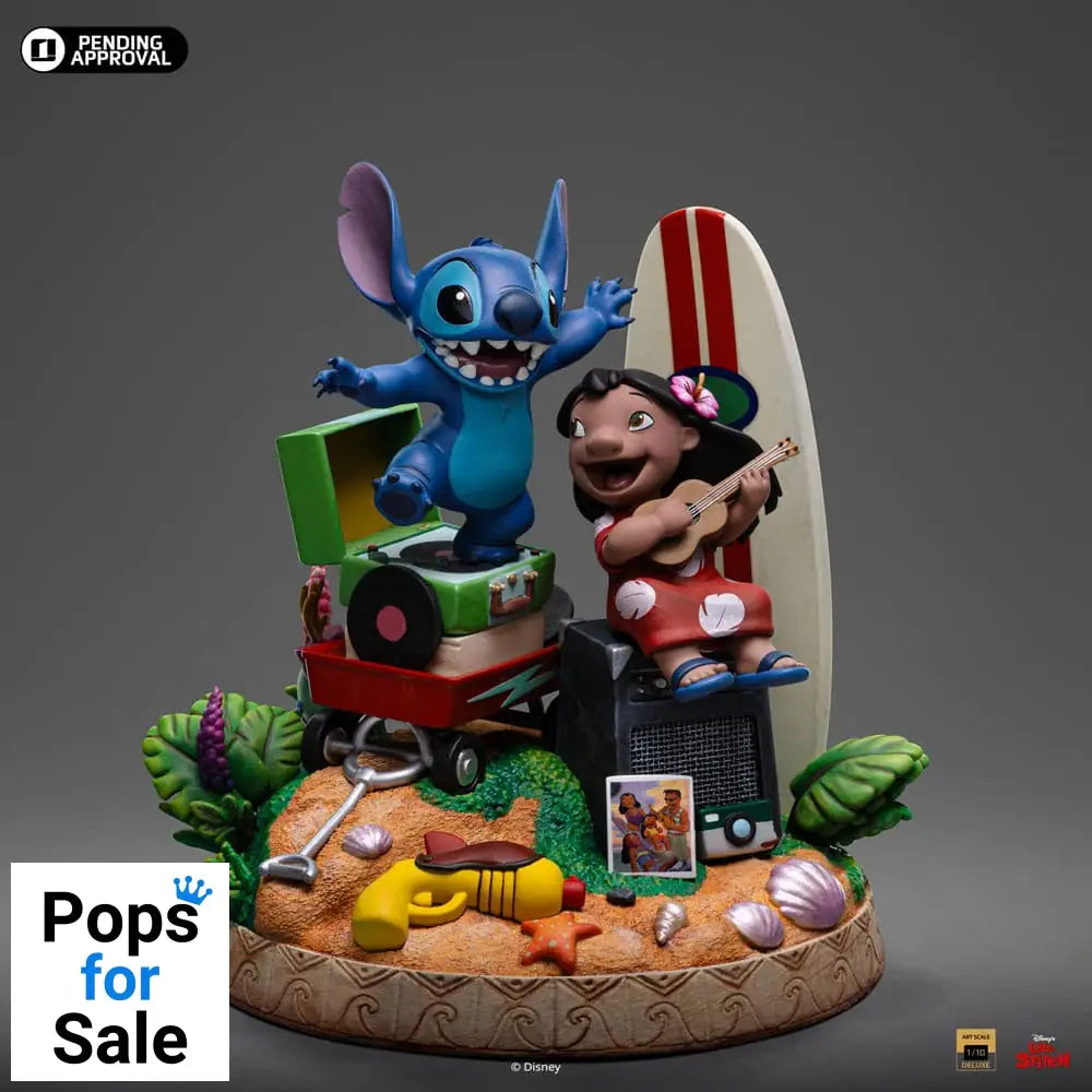 Lilo & Stitch Deluxe Art Scale Statue 1/10 Lilo & Stitch 20 cm