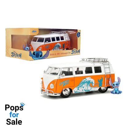 Lilo & Stitch Diecast Model 1/24 1961 VW Bus Stitch