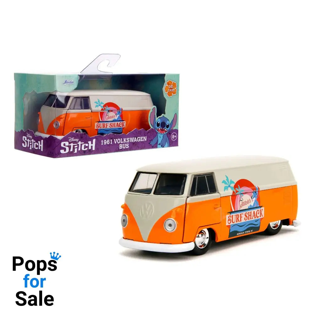 Lilo & Stitch Diecast Model 1/32 1961 VW Bus Stitch