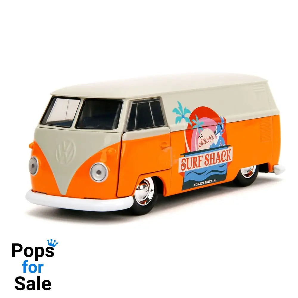 Lilo & Stitch Diecast Model 1/32 1961 VW Bus Stitch Vehicles