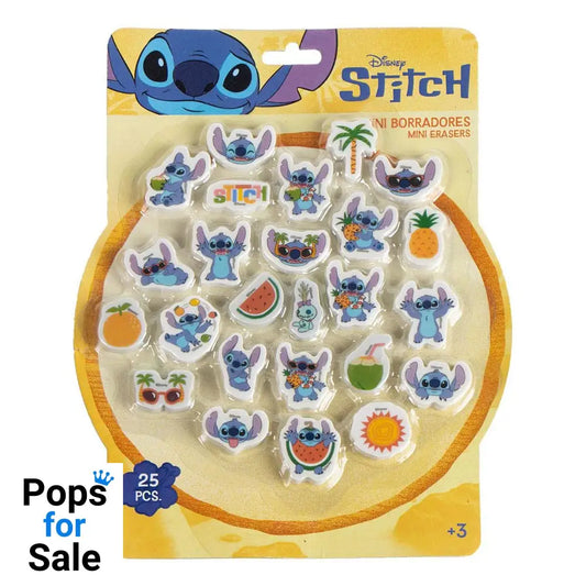 Lilo & Stitch Erasers 25-Pack