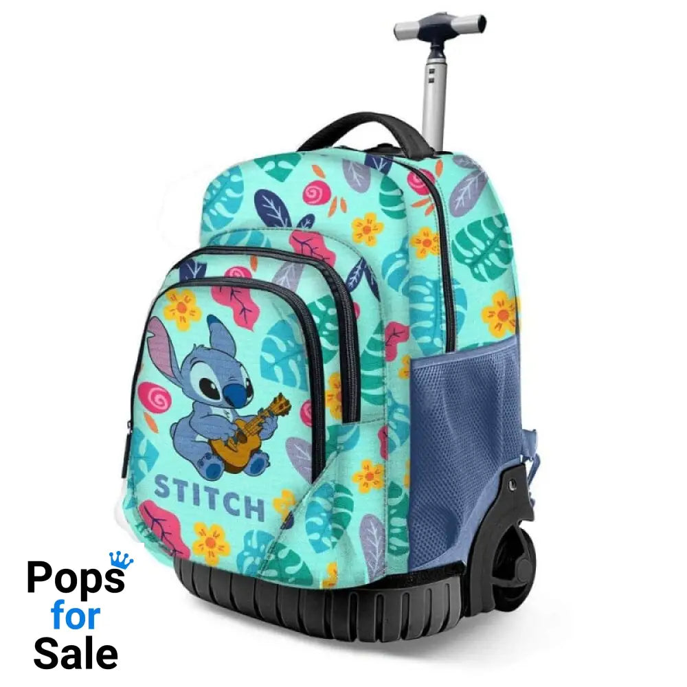 Lilo & Stitch Fan GTS Trolley Backpack Guitar Green