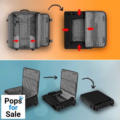 Lilo & Stitch Foldable Cabin Suitcase Stitch Aloha Blue 52 cm Bags