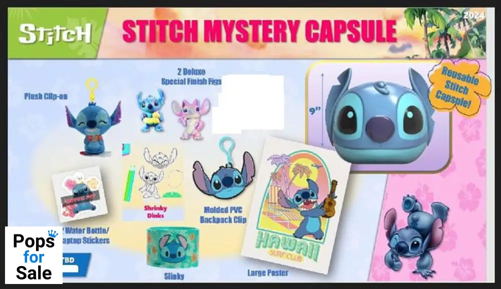 Lilo & Stitch Gift Set Stitch Jumbo Mystery Capsule