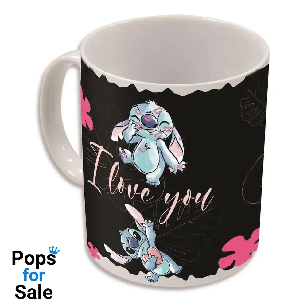 Lilo & Stitch Heat Change Mug Stitch & Angel 325 ml Cups & Mugs
