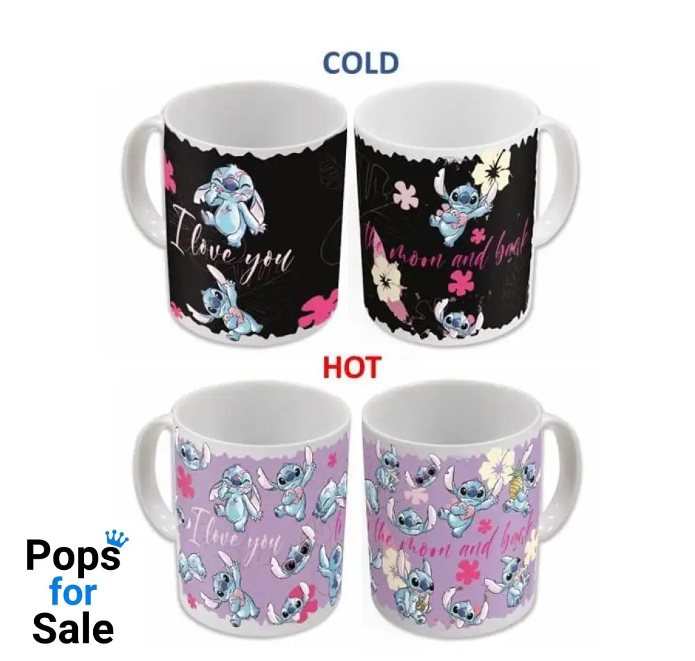 Lilo & Stitch Heat Change Mug Stitch & Angel 325 ml
