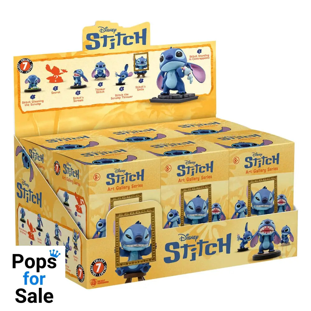 Lilo & Stitch Hero Box Art Gallery Series Mini Figures 8 cm Display (6) Mini-figures