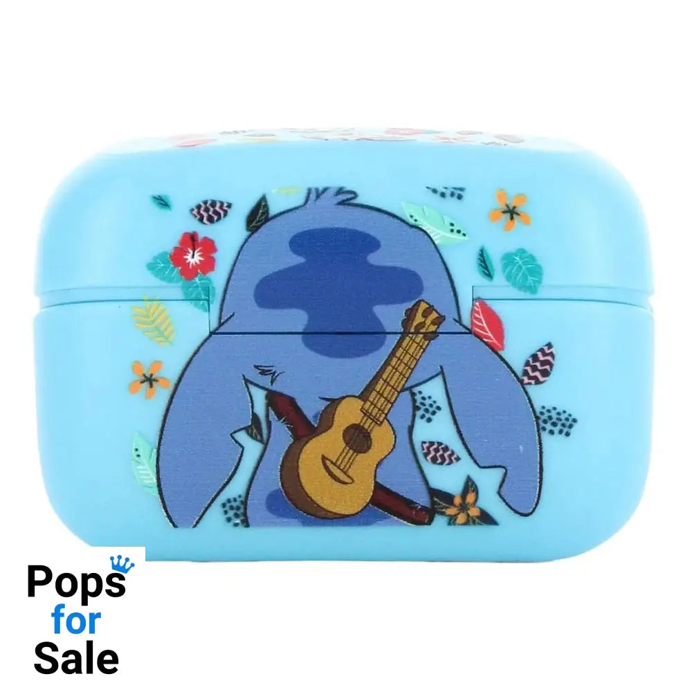 Lilo & Stitch Holdems Mini Holder & Wireless Headphones Stitch Design 2 mit TWS Buds Pro 10 cm