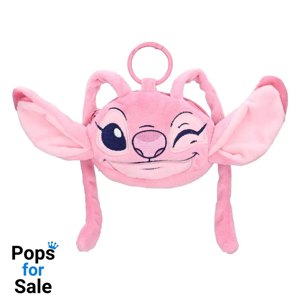 Lilo & Stitch Key Chain Stitch Plushie Pals Angel Keyrings