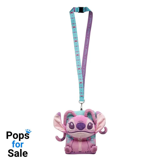 Lilo & Stitch Lanyard Angel Sitting Deluxe Keyrings