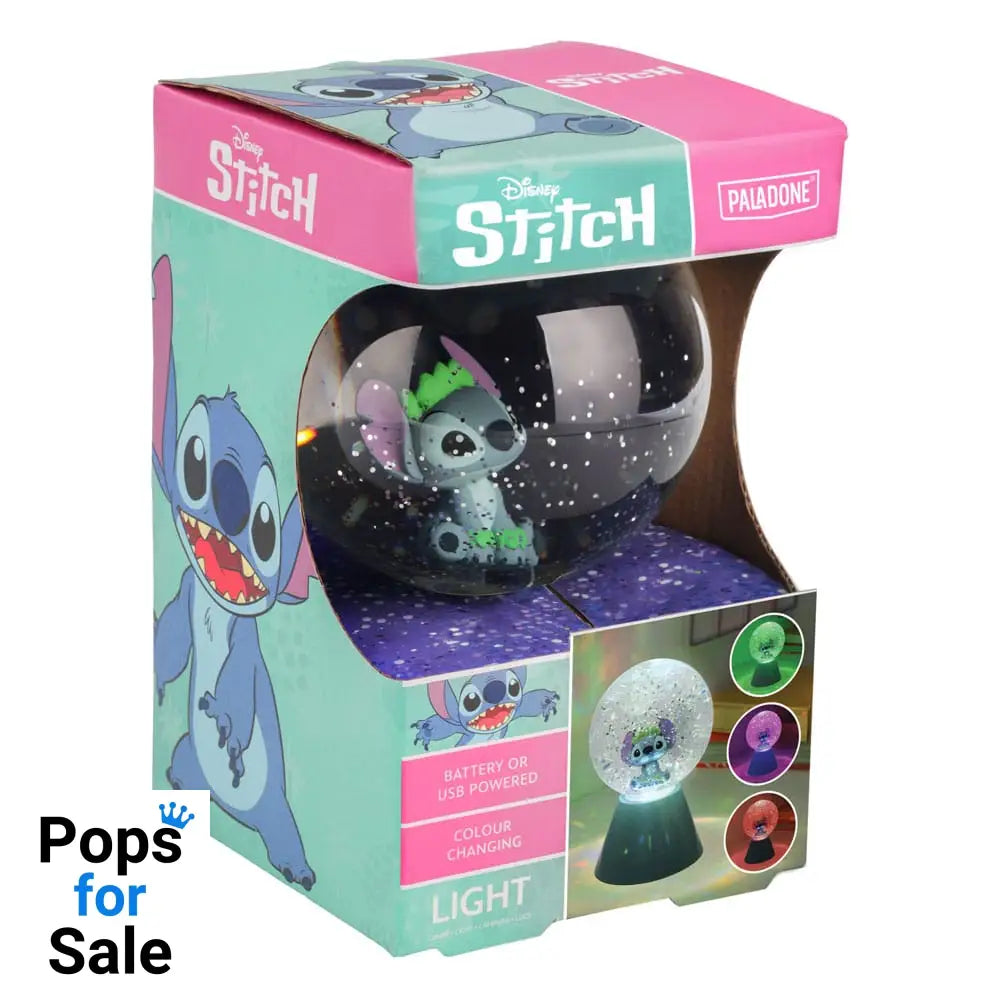 Lilo & Stitch LED-Lamp Stitch Glitter Ball 17 cm