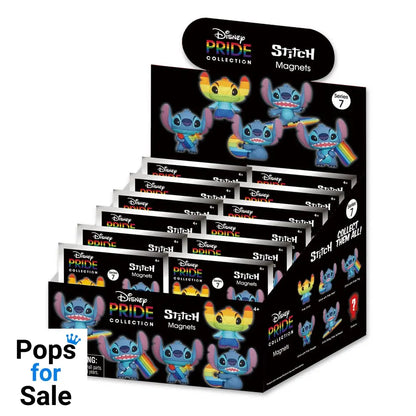 Lilo & Stitch Magnets blind pack Stitch Series 7 Display (12) Magnets