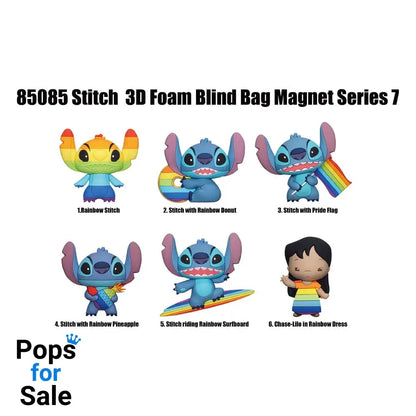 Lilo & Stitch Magnets blind pack Stitch Series 7 Display (12)