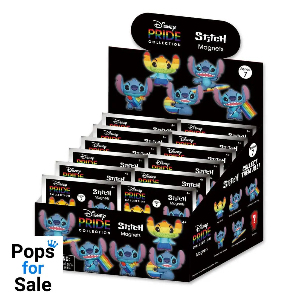 Lilo & Stitch Magnets blind pack Stitch Series 7 Display (12)