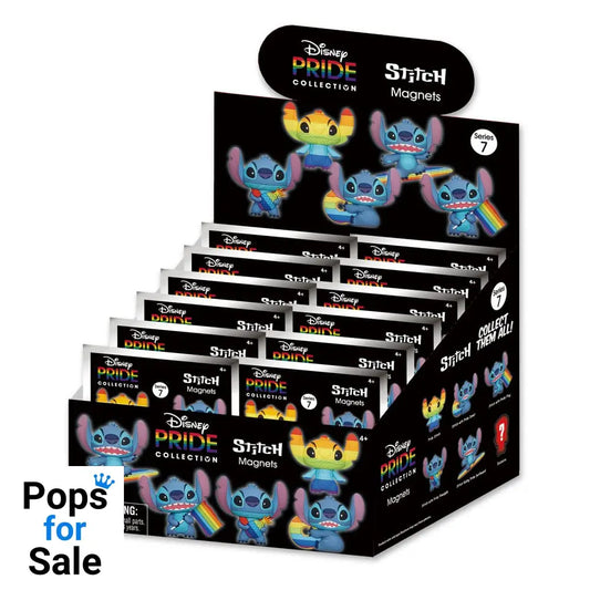 Lilo & Stitch Magnets blind pack Stitch Series 7 Display (12) Magnets