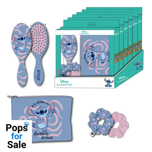 Lilo & Stitch Make Up Bag 3 pack Stitch with Heart Bags