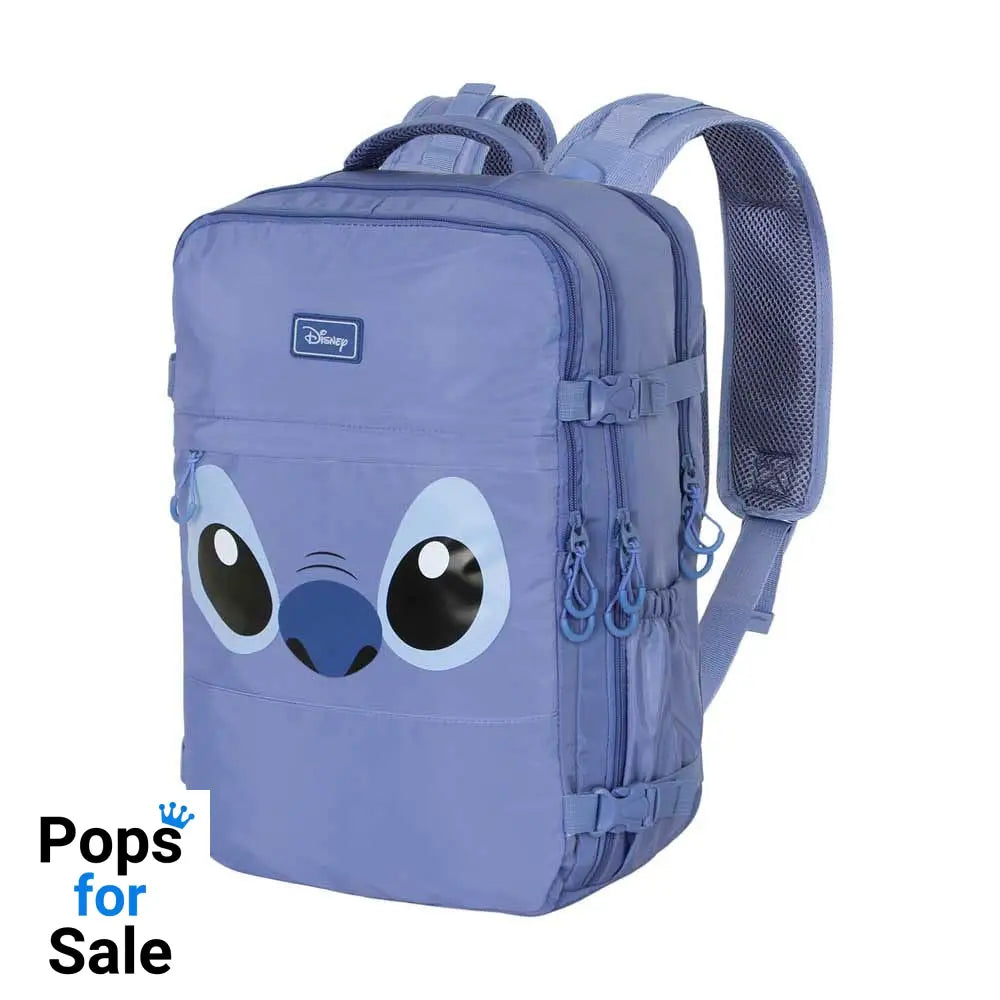 Lilo & Stitch Mercury Travel Backpack Face Blue Large