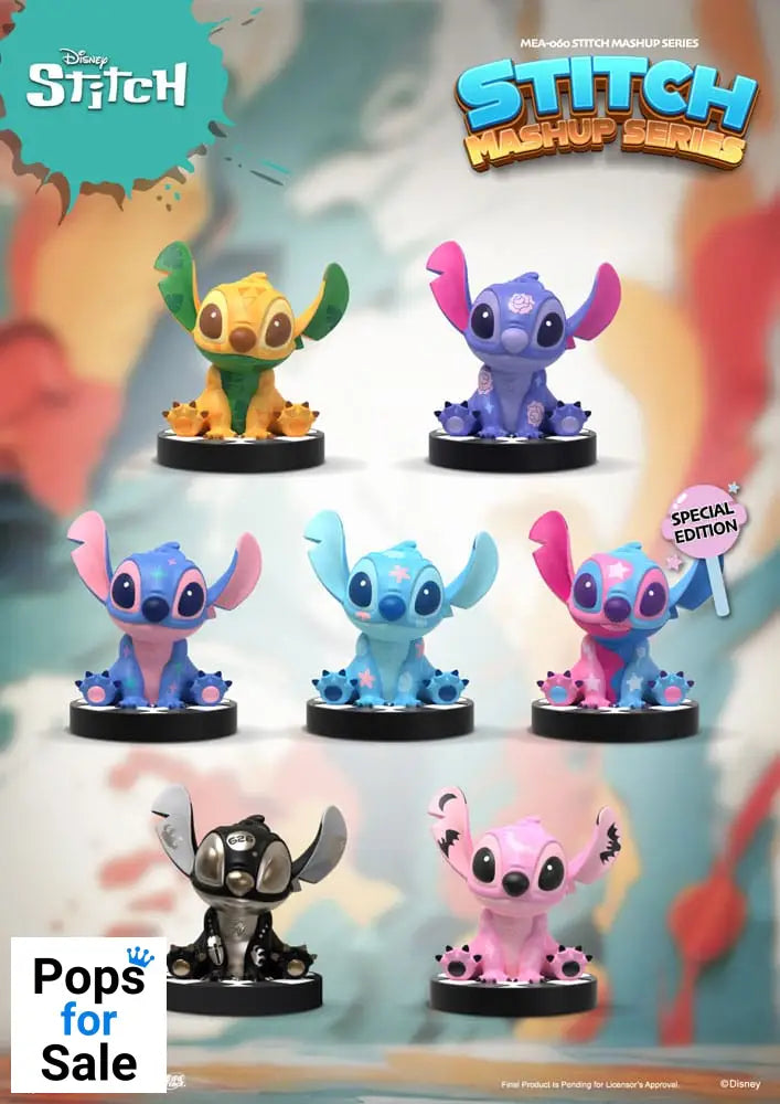 Lilo & Stitch Mini Egg Attack Blind Box Figures 10 cm Stitch Mashup Series Assortment (6) Action toys
