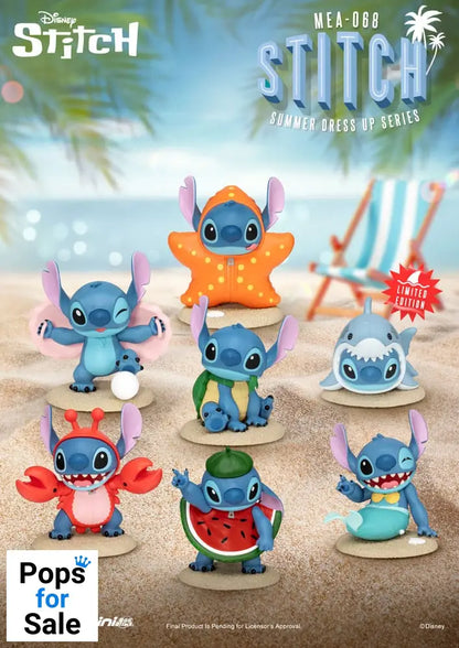 Lilo & Stitch Mini Egg Attack Figures 10 cm Stitch summer dress up Series Assortment (6) Mini-figures