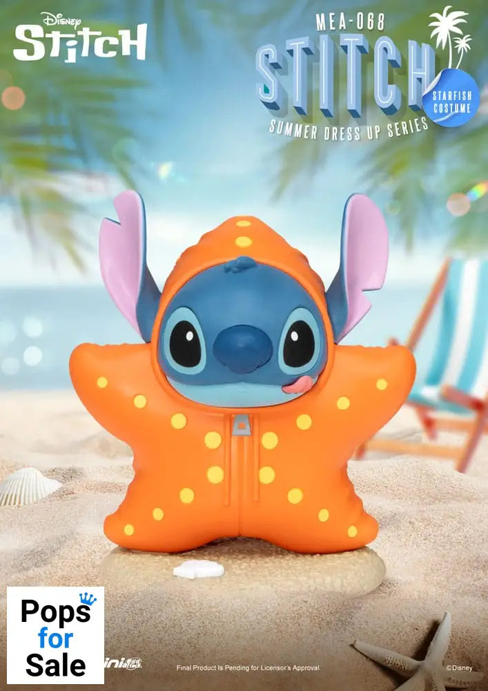 Lilo & Stitch Mini Egg Attack Figures 10 cm Stitch summer dress up Series Assortment (6)