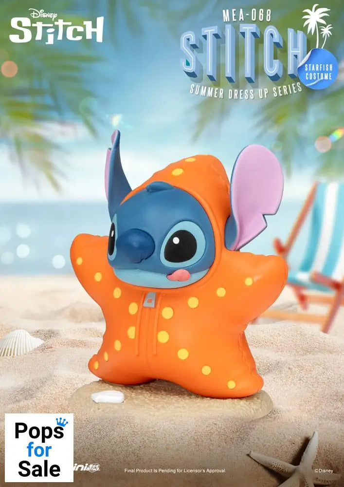 Lilo & Stitch Mini Egg Attack Figures 10 cm Stitch summer dress up Series Assortment (6)