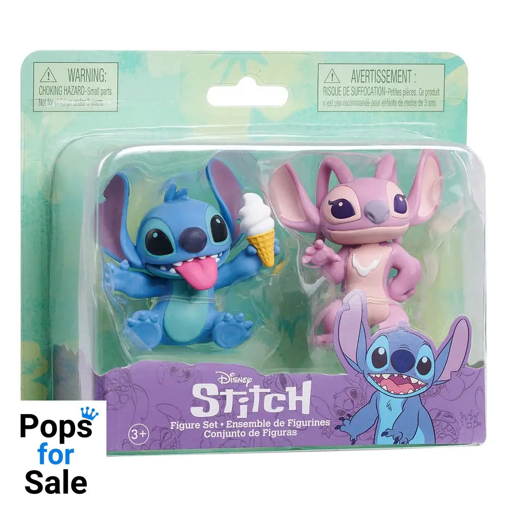 Lilo & Stitch Mini Figure 2-Pack Angel & Stitch 7 cm