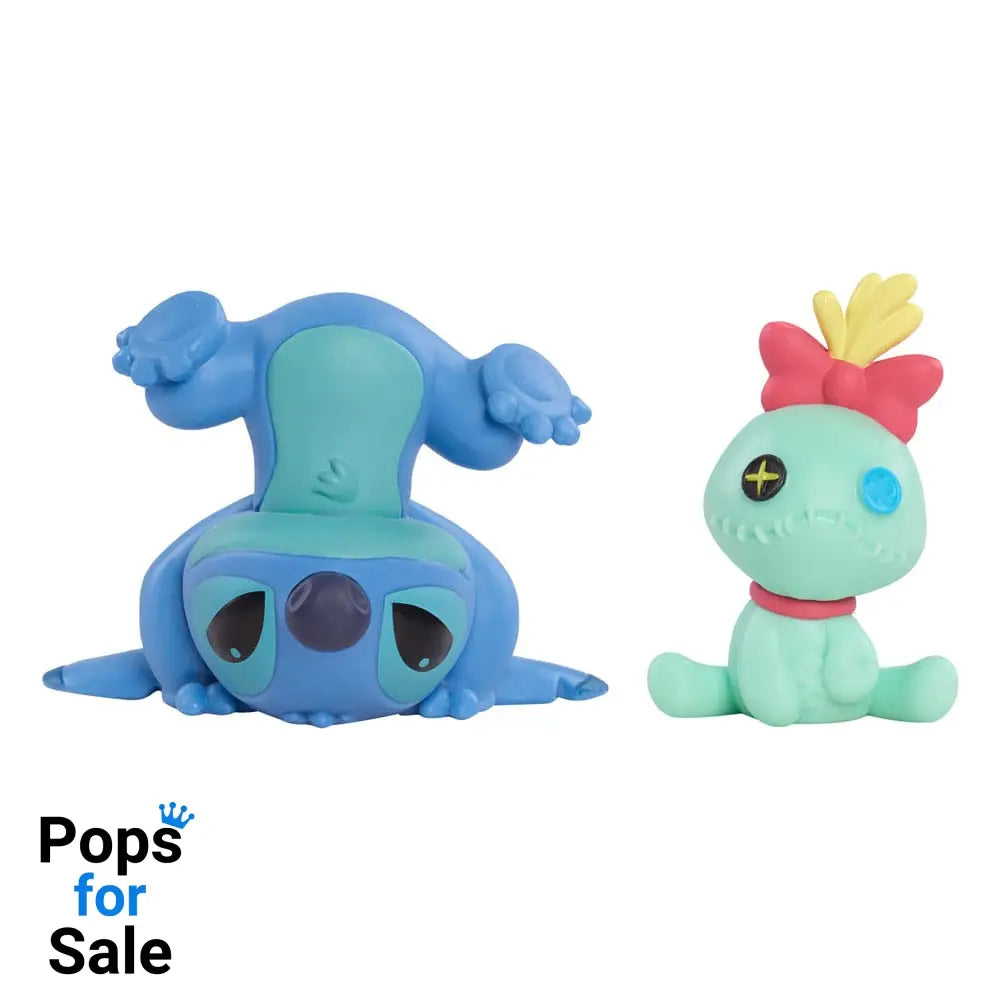 Lilo & Stitch Mini Figure 2-Pack Scrump & Upside Down Stitch 7 cm