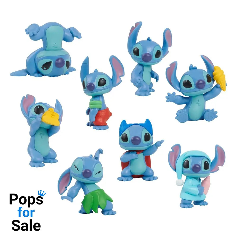 Lilo & Stitch Mini Figure 8-Pack Stitch Collectible Figure Set 7 cm