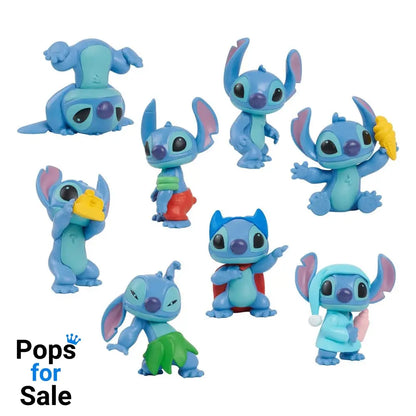 Lilo & Stitch Mini Figure 8-Pack Stitch Collectible Figure Set 7 cm
