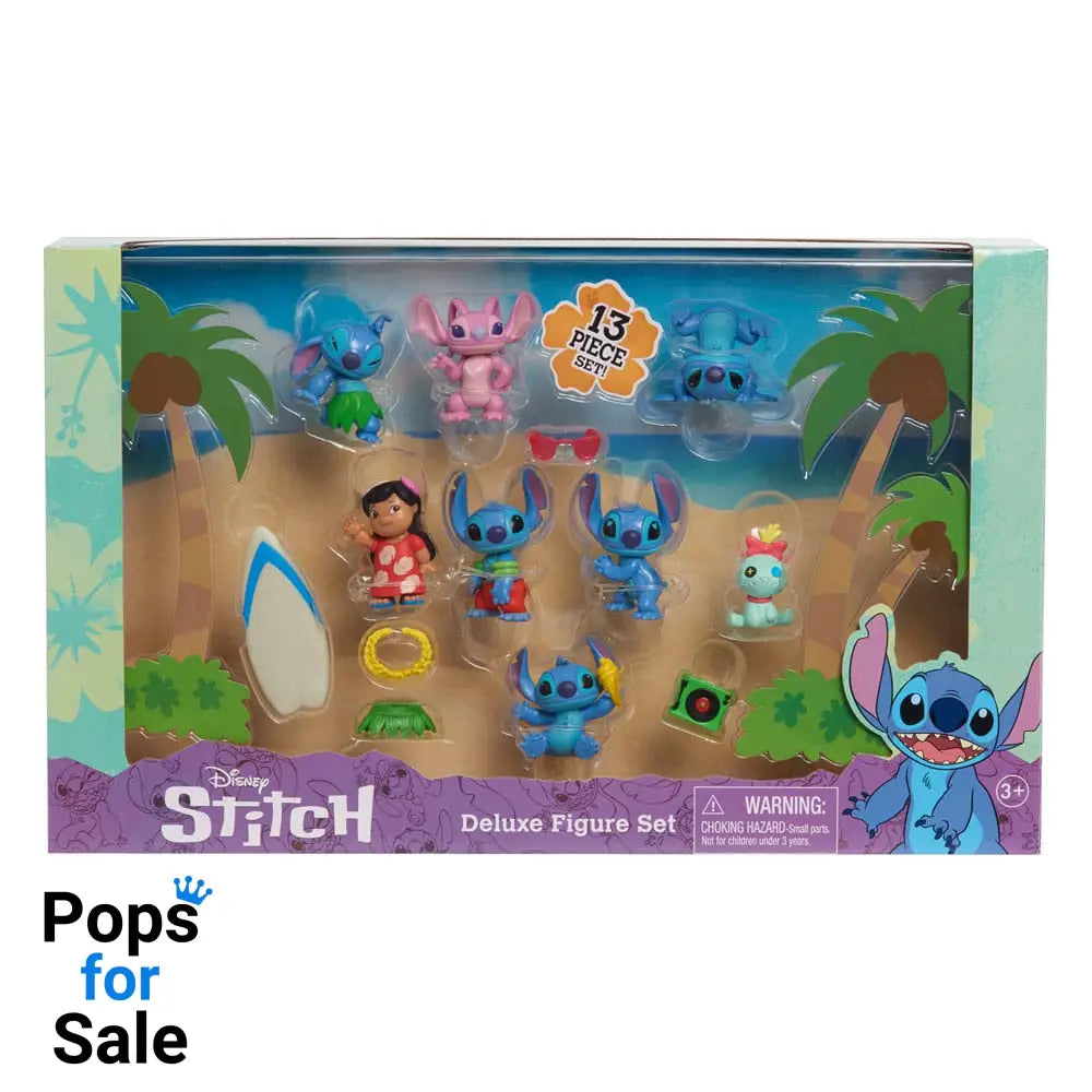 Lilo & Stitch Mini Figure 8-Pack Stitch Deluxe Figure Set 7 cm