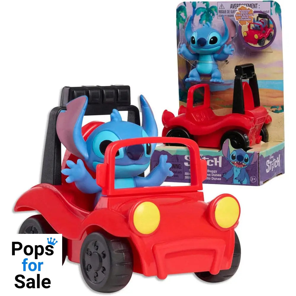 Lilo & Stitch Mini Figure Playset Stitch & beach buggy 7,5 cm