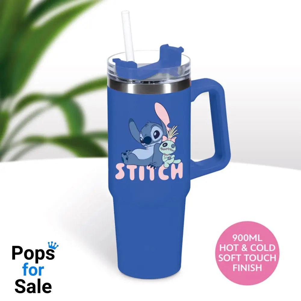 Lilo & Stitch Multiway Travel Cup Stitch Blue Kitchen- and Tableware