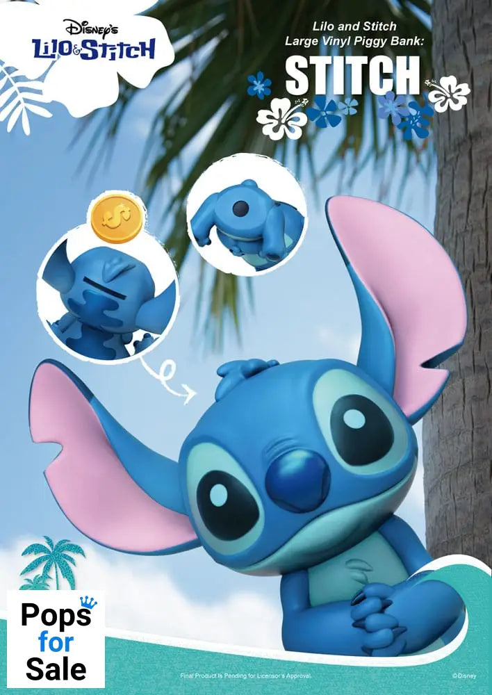 Lilo & Stitch Piggy Vinyl Bank Stitch 44 cm