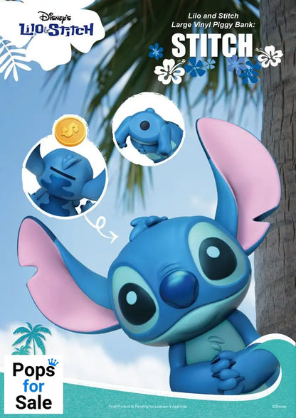 Lilo & Stitch Piggy Vinyl Bank Stitch 44 cm