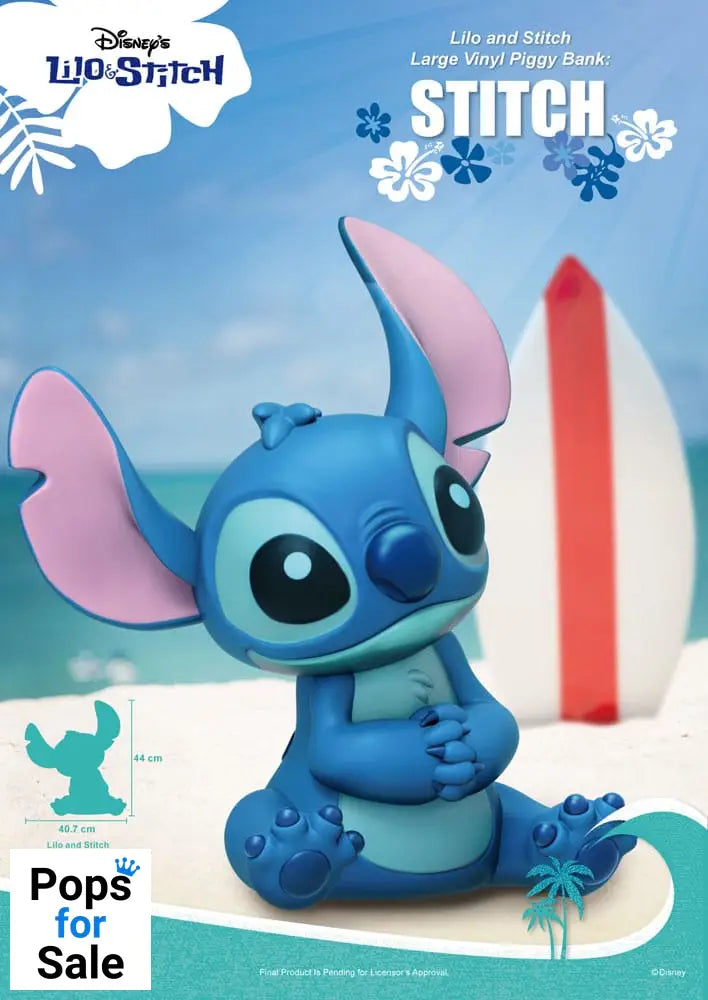 Lilo & Stitch Piggy Vinyl Bank Stitch 44 cm