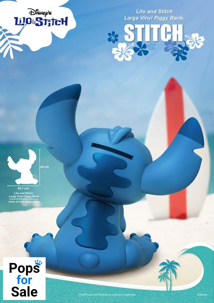 Lilo & Stitch Piggy Vinyl Bank Stitch 44 cm