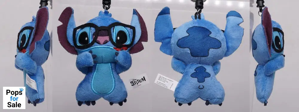 Lilo & Stitch Plush Bag Clips Stitch Display (24) Keyrings