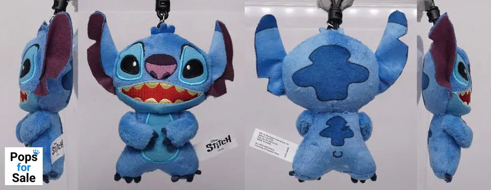 Lilo & Stitch Plush Bag Clips Stitch Display (24) Keyrings