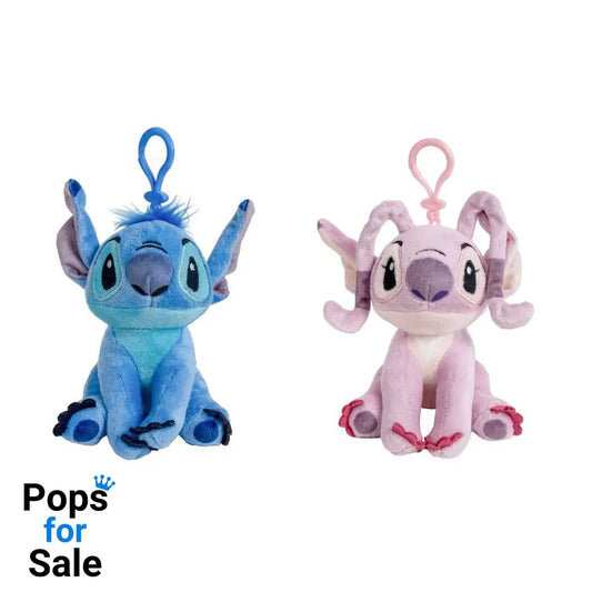 Lilo & Stitch Plush Figure & Clip On 12 cm Assortment (16) Plushes
