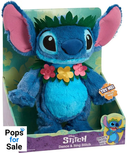 Lilo & Stitch Plush Figure with Dance and Sing Feature Stitch 38 cm