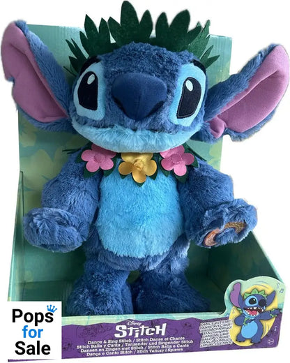 Lilo & Stitch Plush Figure with Dance and Sing Feature Stitch 38 cm