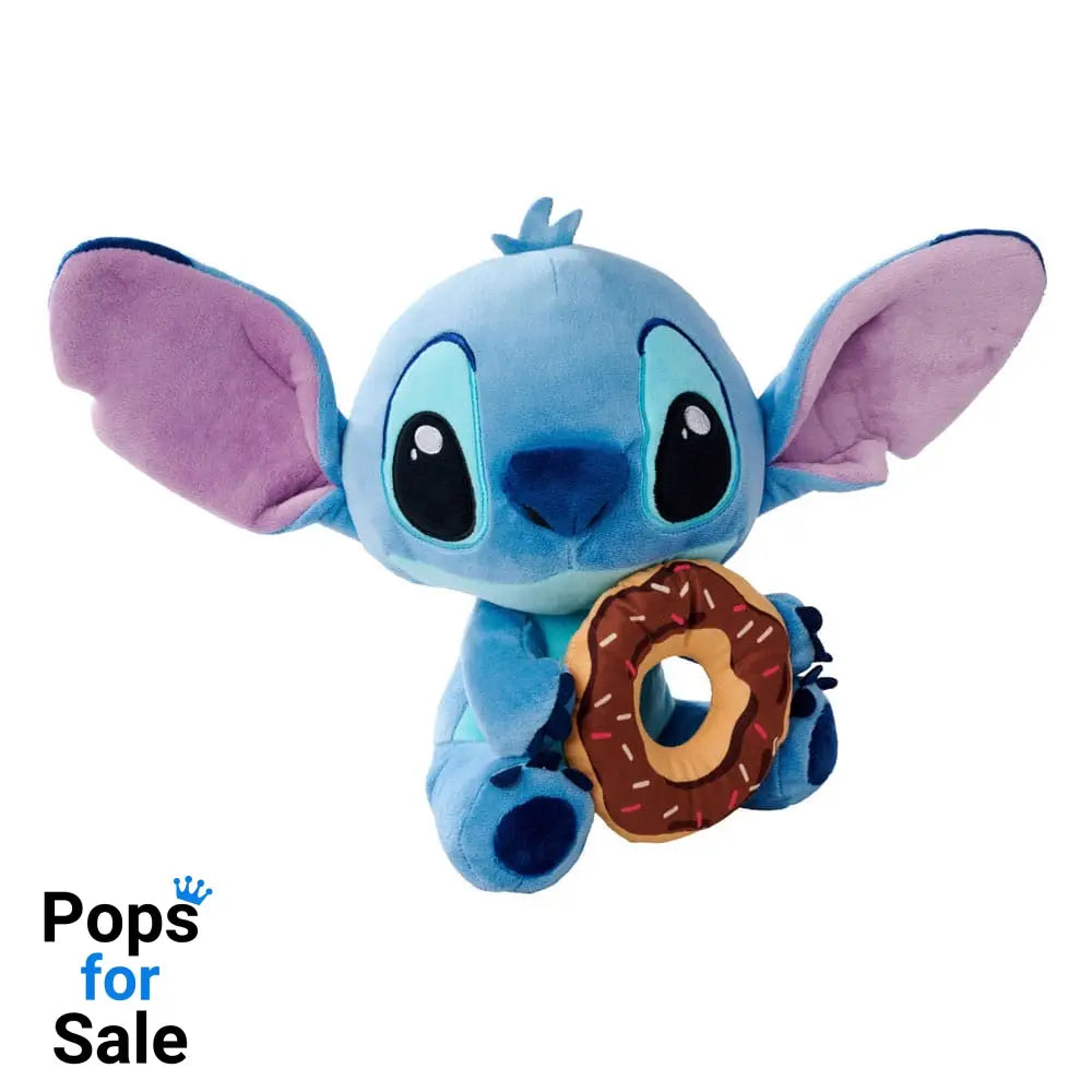 Lilo & Stitch Plush Figure Stitch with Donut 25 cm Plushes